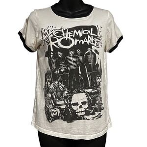 My Chemical Romance MCR The Black Parade Ringer T-Shirt Women’s XS